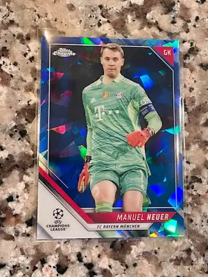 2021-22 Topps Chrome UEFA Sapphire Manuel Neuer Bayern München • $3.99