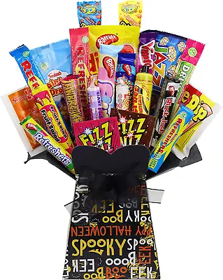 Halloween Retro Sweets Treats Sweet Bouquet Great For Gift Parties And More UK • £25