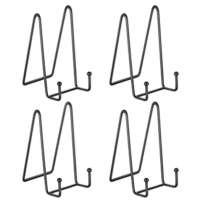 US 4-8 Pcs Metal Frame Holder Display Stands For Picture，Plate，Book，Photo Easel • $14.59