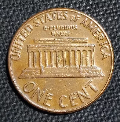 1969 D Lincoln Cent Floating Roof- No Initials • $3