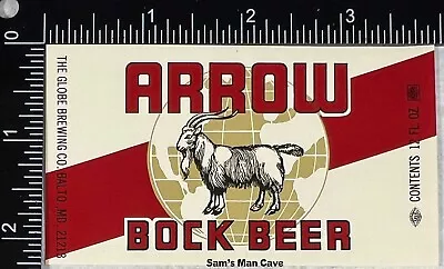 Arrow Bock Beer Label - MARYLAND • $1.50