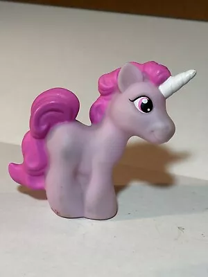 My Little Pony Unicorn Pink/Light Pink Step 2 White Horn Horse Toy 4.5  • $10.50