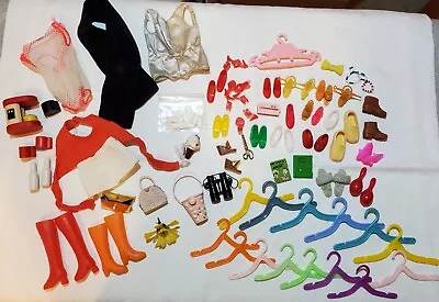 Vintage Barbie Huge Accessory Lot Original And Clone Big Variety  • $35