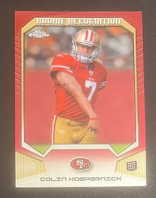 Colin Kaepernick 2011 Topps Chrome ROOKIE Recognition #RR-CK - San Francisco B • $3.15