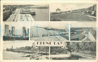 £4.32 • Buy Herne Bay 7 Views 1954 Postmark 56