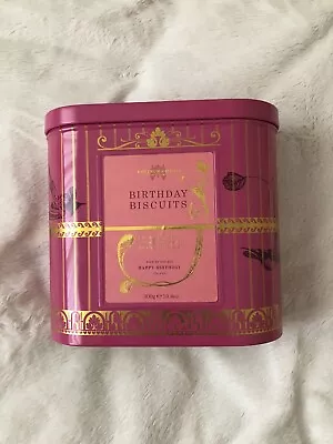 Fortnam And Mason Happy Birthday Musical Biscuit Tin • £5