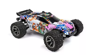 Custom Body Graffiti For Traxxas 1/10 Rustler 4x4 Truck Shell Cover • $19.96