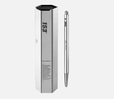 MONAMI 153 Ballpoint Pen White Gold Color Ballpen MONAMI Limted Edition • $42