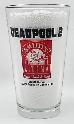 $19.95 • Buy Deadpool 2 Movie Pint Glass Get Your Heart On RARE Smitty's Cinema Giveaway 2018