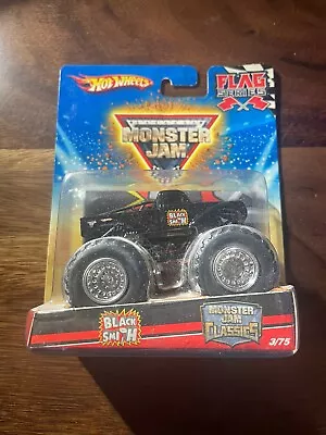 **Classic** Black Smith Hot Wheels MONSTER JAM 1/64 • $19.99