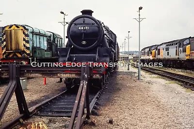 Original Railway Slide: 8F 44871 At Aberdeen 27/08/1992                 43/30/79 • £2.49