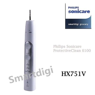 $54.99 • Buy Philips Sonicare ProtectiveClean6100 Electric Toothbrush HX7533 HX721V Handle