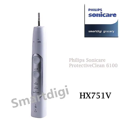 Philips Sonicare ProtectiveClean6100 Electric Toothbrush HX7533 HX721V Handle • $59.99