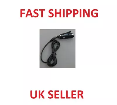 Iphone Headphone Extension Cable Volume Control & Mic BLACK • £5.49