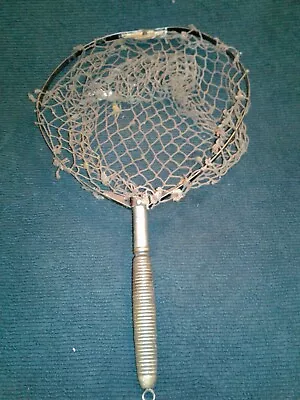 VINTAGE Folding Collapsible Fishing Net • $80