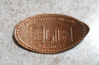 Bell County Museum Elongated Penny Belton Texas USA Cent Copper Souvenir Coin • $1.99