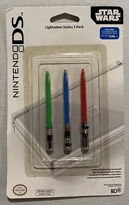 Nintendo DS Lightsaber Stylus 3 Pack • $49.95