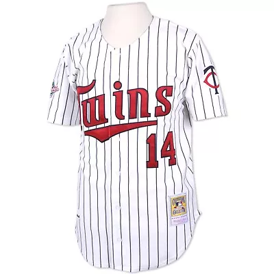 Minnesota Twins Kent Hrbek #14 Mitchell & Ness White 1991 MLB Authentic Jersey • $499.94