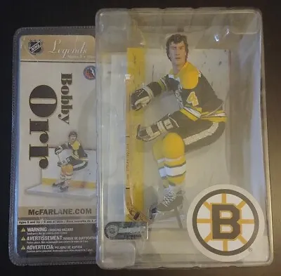 BOBBY ORR # 4 Mcfarlane FIGURE NHL Legends 3 BOSTON BRUINS HOF • $29.04