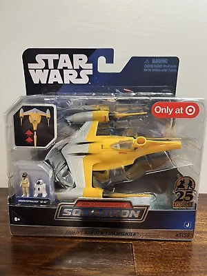 NEW Star Wars PHANTOM MENACE N-1 Naboo Star Fighter Micro Galaxy Squad IN HAND • $20