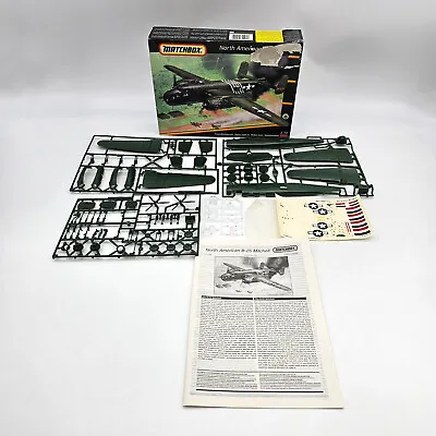 1997 Matchbox North American B-25 Mitchell Model Airplane Kit 1/72 SCALE Vintage • $28