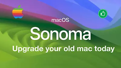 Latest Patched MacOS Sonoma Installer For Unsupported IMac MacBook Air Pro Mini • $25.20