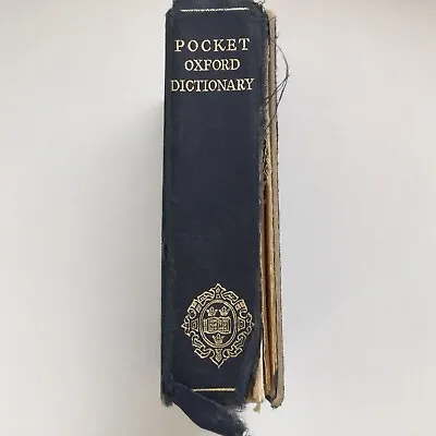 £0.99 • Buy Vintage Pocket Oxford Dictionary 1966 FG & HW Fowler