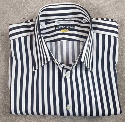 £17.50 • Buy Mens Dress Shirt,16.5 Collar,Rounded French Cuffs,Fine Yarn,Formal/Wedding/Busin
