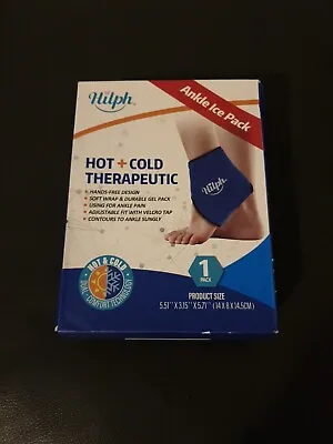 Hilph Ankle Ice Pack Wrap For Injuries Reusable 1 Gel Ice Pack For Ankle Ice Wr • £14.99