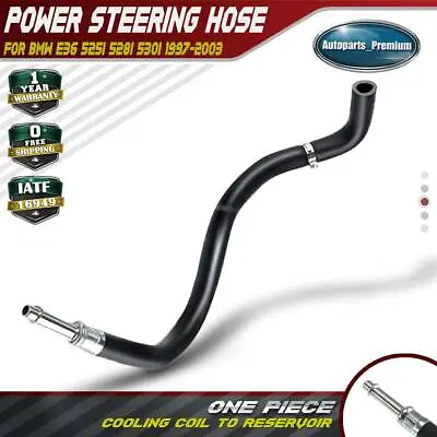 Power Steering Return Line Hose Assembly For BMW E39 525i 528i 530i 1997-2003 • $16.49