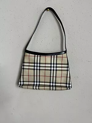 Burberry Vintage Nova Check Shoulder Bag • $149