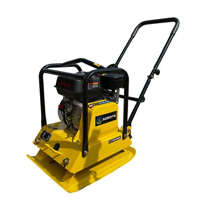 Heavy Duty Plate Compactor 6.5 HP Loncin G200F Engine Handheld Vibratory • $617.59