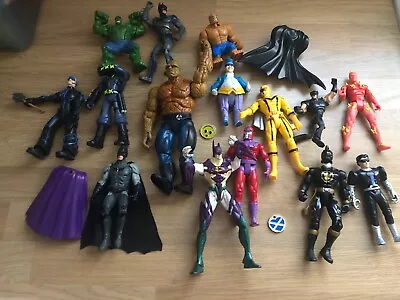 Large Randomly Assorted Action Figure Bundle - Marvel DC Etc. Retro • £8.75