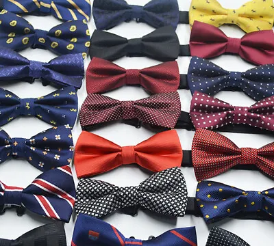 Fashion Men Satin Tuxedo Classic Novelty Wedding Bow Tie Necktie New • $1.32
