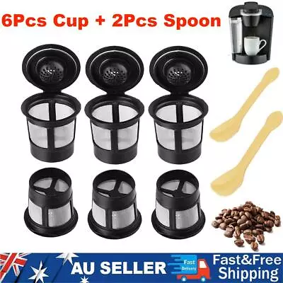 2 Sets Filter Pod Refillable Dolce Gusto Reusable Pod Nescafe Coffee Capsule Cup • $12.21