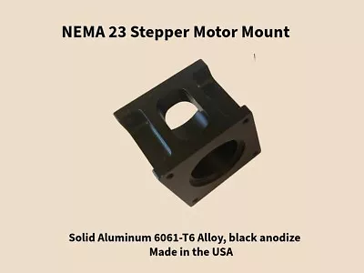 NEMA 23 Stepper Motor Mount – CNC Lathe Mill Router Plasma 3D Printer- USA • $23