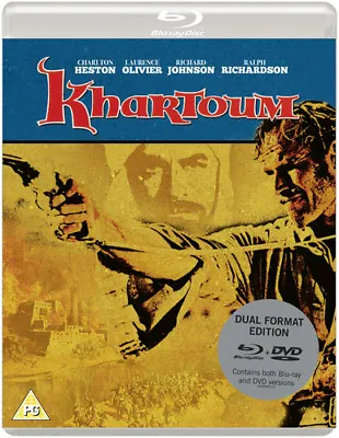 Khartoum DVD (2018) Charlton Heston Dearden (DIR) Cert PG 2 Discs ***NEW*** • £11.03