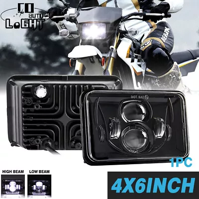 DOT 4x6 Inch Square LED Headlight Hi/Lo Beam For Suzuki DRZ400SM DRZ400S DRZ400E • $0.99