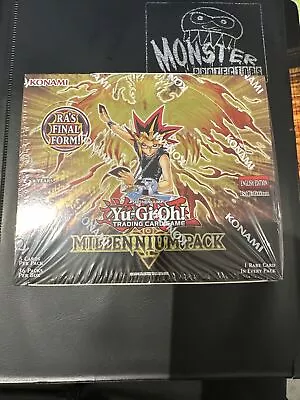 Yugioh Millennium Pack Booster Box 36 Packs 1st Edition New & Sealed • £169.99