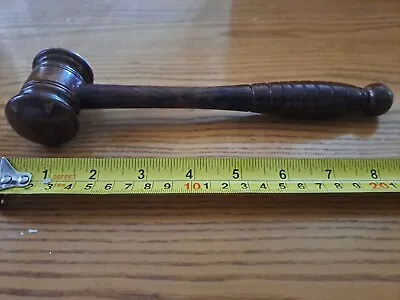 £14.99 • Buy LARGE VINTAGE AUCTIONEERS GAVEL 29cm Long Barely  Used Condition Masonic Lodge 