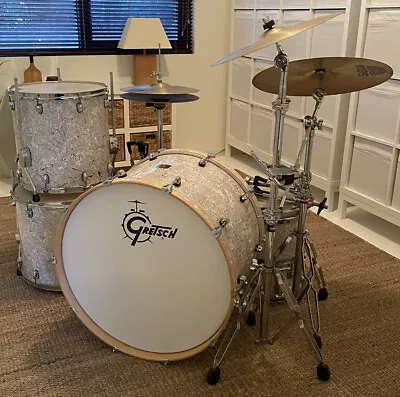 Gretsch 2006 Catalina Club Drum Kit - Marine Pearl. Pre-loved  • $3500