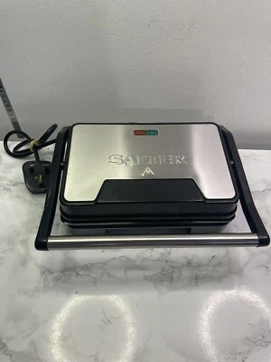 £29.99 • Buy Salter Electric Health Grill & Panini Maker, Non-Stick, Marble Collection