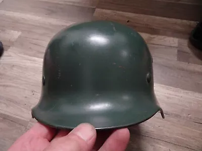 Orig WW2 German Helmet  M40 - Model 1940 - Q64 - Quist Esslingen  • $77