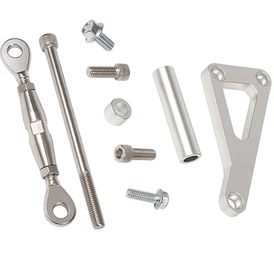 $39.99 • Buy Polished Aluminum Alternator Bracket Kit For Chevy SBC 305 327 350 383 5.0L 5.7L