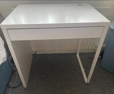 £30 • Buy IKEA MICKE Desk - White/Blue (302.960.24)