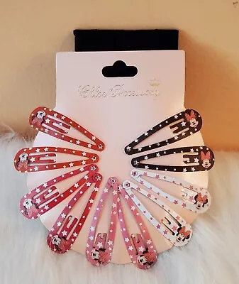 Mini Mouse Hair Clips Set • $6.25