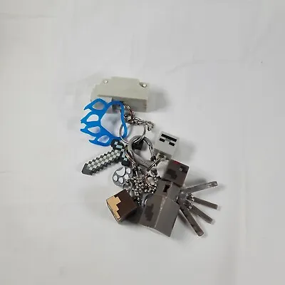 Minecraft Keychain Set Of 4 Pieces - Random Assortment • $14