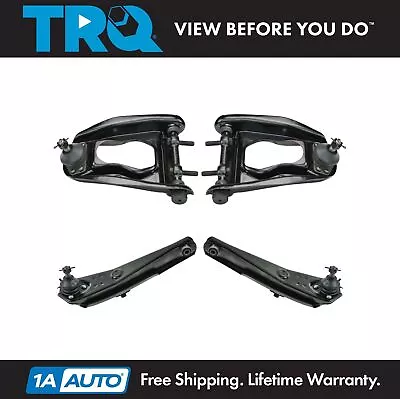 TRQ Front Upper Lower Control Arm Ball Joint Suspension Kit Set 4pc For Mustang • $174.95