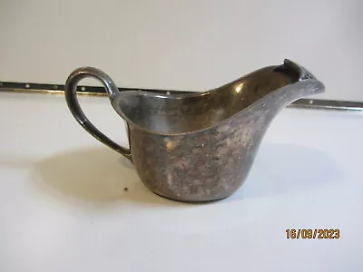 Antique Meriden S.p. Co #1503 Silver Plated Gravy Boat With Strainer Spout • $9.99