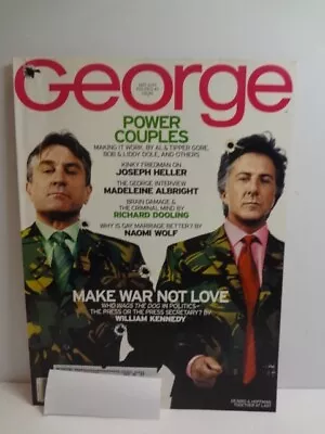 GEORGE MAGAZINE- Tome HANKS February 1998 JFK Jr Magazine ~ Love & Politics • $30.79